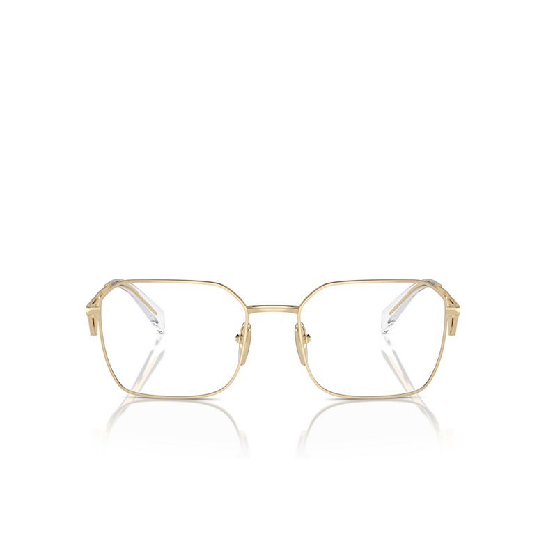 Prada PR A51V Eyeglasses ZVN1O1 pale gold - 1/4