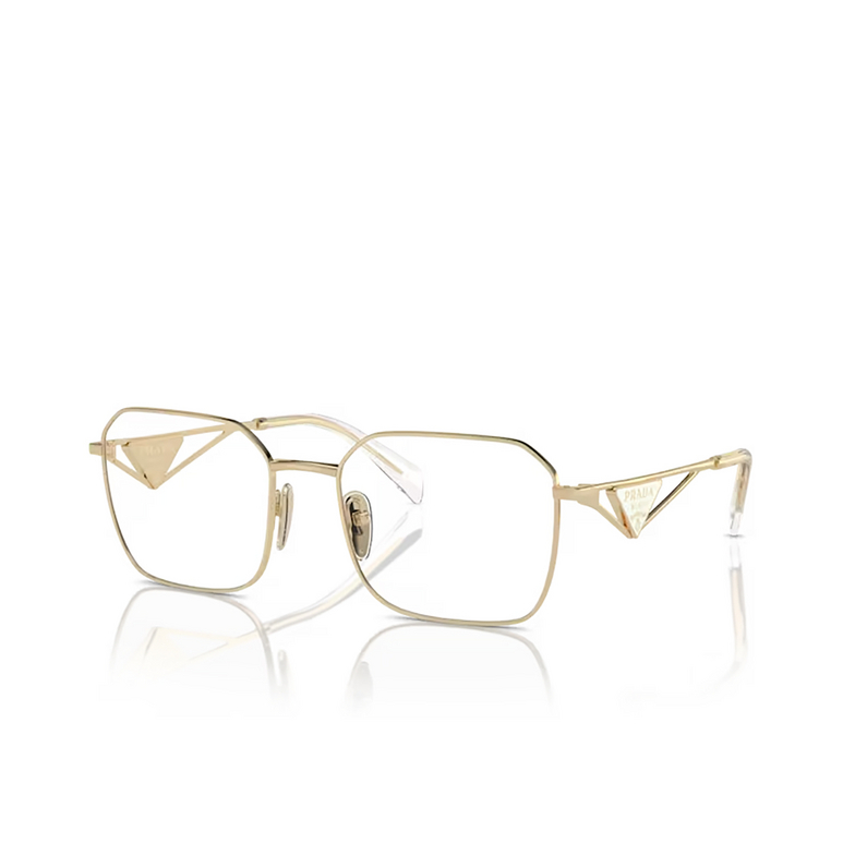 Prada PR A51V Eyeglasses ZVN1O1 pale gold - 2/4
