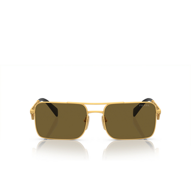 Gafas de sol Prada PR A52S 15N01T matte gold - Vista delantera