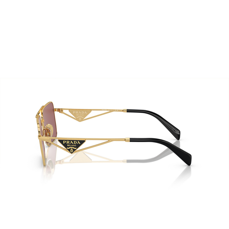 Gafas de sol Prada PR A52S 5AK08S gold - 3/4