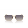 Prada PR A52S Sunglasses ZVN30C pale gold - product thumbnail 1/4