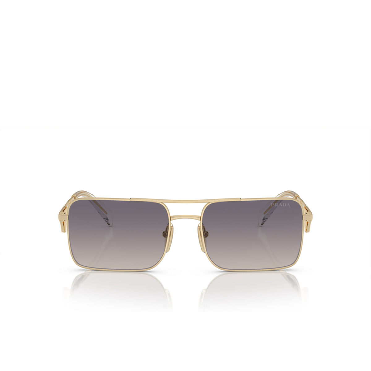 Prada Aviator Sunglasses Gold (PR 56SS 5AK4L0) in Metal with Gold-tone - US