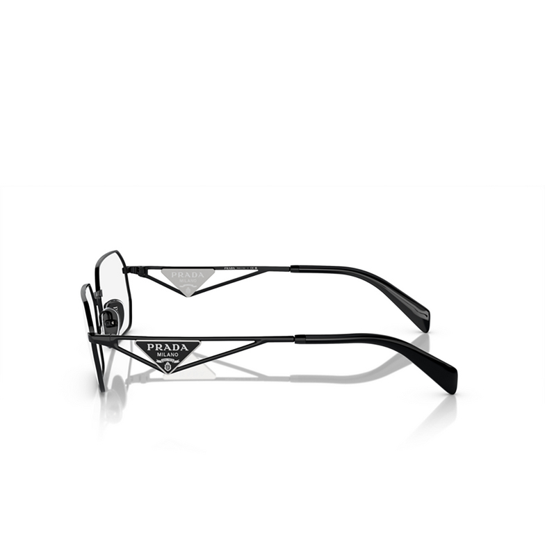 Prada PR A53V Eyeglasses 1AB1O1 black - 3/4