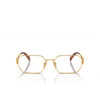 Prada PR A53V Eyeglasses 5AK1O1 gold - product thumbnail 1/4