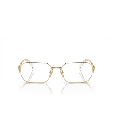 Prada PR A53V Korrektionsbrillen zvn1o1 pale gold - Vorderansicht