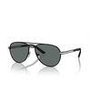 Prada PR A54S Sunglasses 1BO5Z1 matte black - product thumbnail 2/4