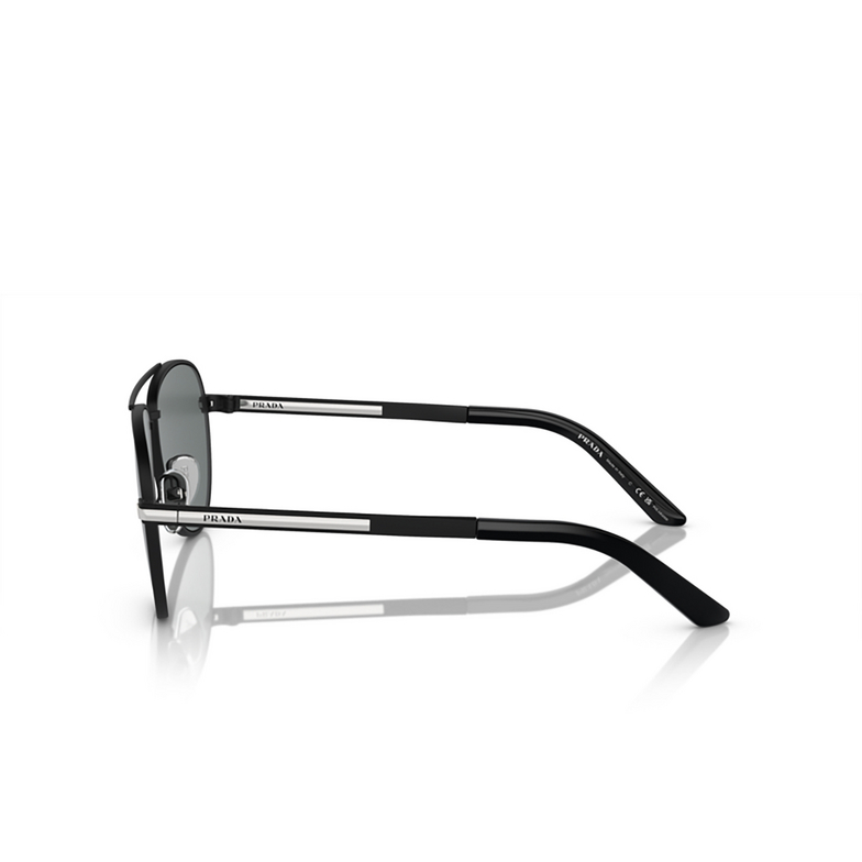 Prada PR A54S Sunglasses 1BO5Z1 matte black - 3/4
