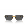 Prada PR A56S Sunglasses 15N5S0 satin yellow gold - product thumbnail 1/4