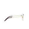 Occhiali da vista Ralph Lauren RL5117 9053 shiny pale gold - anteprima prodotto 3/4