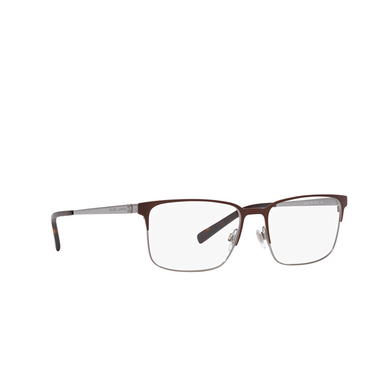 Ralph Lauren RL5119 Eyeglasses 9272 semi matte brown / gunmetal - three-quarters view