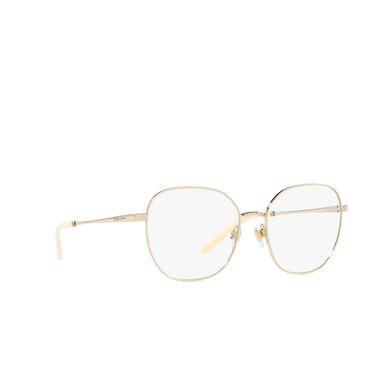 Ralph Lauren RL5120 Eyeglasses 9116 cream / pale gold - three-quarters view