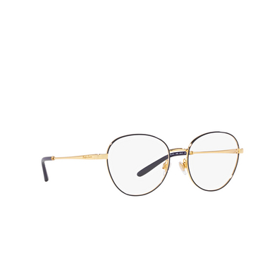 Ralph Lauren RL5121 Eyeglasses 9456 blue / gold - three-quarters view