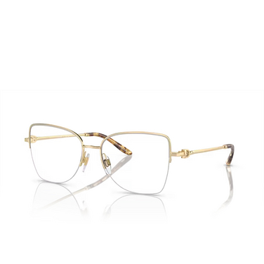 Ralph Lauren RL5122 Eyeglasses 9150 pale gold - three-quarters view