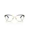 Gafas graduadas Ralph Lauren RL5123 9004 black / gold - Miniatura del producto 1/4