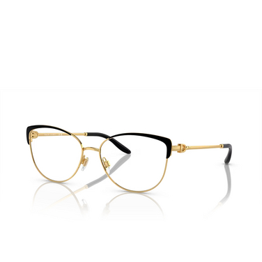 Ralph Lauren RL5123 Korrektionsbrillen 9004 black / gold - Dreiviertelansicht
