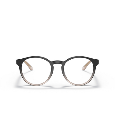 Ralph Lauren RL6221U Eyeglasses 6022 shiny gradient black / transparent beige - front view