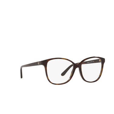 Occhiali da vista Ralph Lauren RL6222 5003 shiny dark havana - tre quarti
