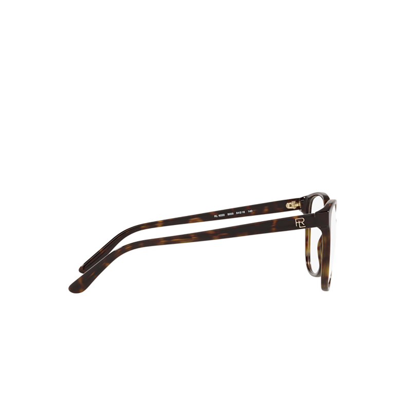 Occhiali da vista Ralph Lauren RL6222 5003 shiny dark havana - 3/4