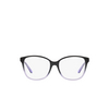 Lunettes de vue Ralph Lauren RL6222 6021 shiny gradient black / transparent blue - Vignette du produit 1/4