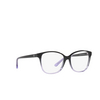 Lunettes de vue Ralph Lauren RL6222 6021 shiny gradient black / transparent blue - Vignette du produit 2/4