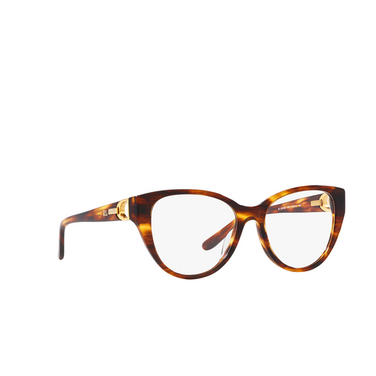 Ralph Lauren RL6234BU Eyeglasses 5007 stripped havana - three-quarters view