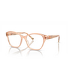 Ralph Lauren RL6236U Eyeglasses 6110 transparent pink - product thumbnail 2/4