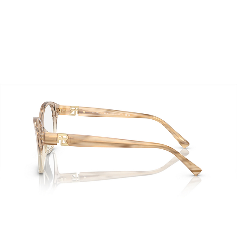 Ralph Lauren RL6236U Eyeglasses 6111 transparent beige - 3/4