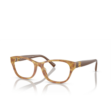 Ralph Lauren RL6237U Eyeglasses 6113 light havana - three-quarters view