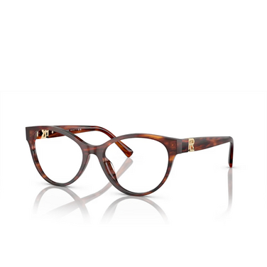 Ralph Lauren RL6238U Eyeglasses 5007 striped havana - three-quarters view