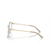 Ralph Lauren RL6239U Eyeglasses 6112 transparent gray - product thumbnail 3/4