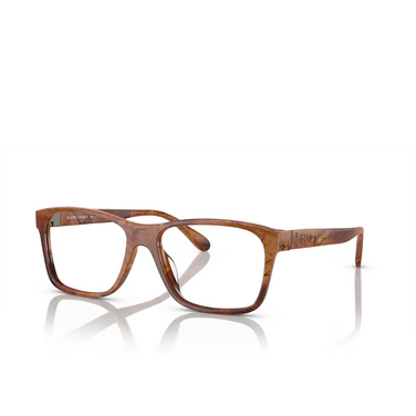 Ralph Lauren RL6240U Eyeglasses 5339 burled wood - three-quarters view