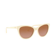 Ralph Lauren RL8186 Sunglasses 559813 shiny cream white - product thumbnail 2/4