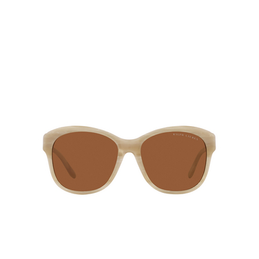 Gafas de sol Ralph Lauren RL8190Q 608473 cream horn - Vista delantera