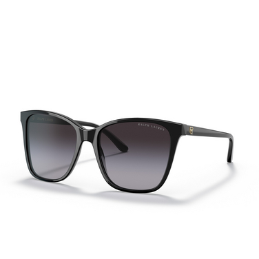 Ralph Lauren RL8201 Sunglasses 50018G shiny black - three-quarters view
