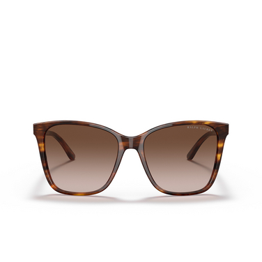 Ralph Lauren RL8201 Sunglasses 500713 shiny striped havana - front view