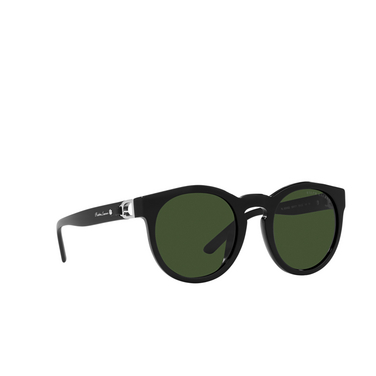 Ralph Lauren RL8204QU Sunglasses 500171 shiny black - three-quarters view