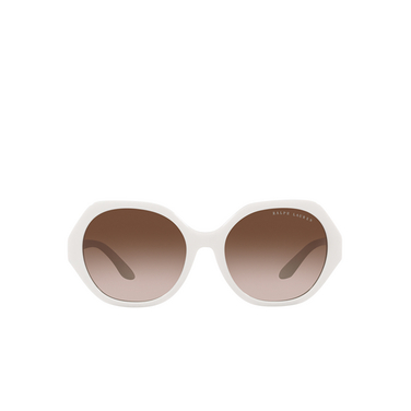 Gafas de sol Ralph Lauren RL8208 554413 shiny off white - Vista delantera
