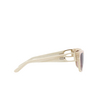 Ralph Lauren THE AUDREY Sonnenbrillen 608413 cream horn - Produkt-Miniaturansicht 3/4