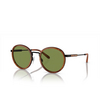 Ralph Lauren THE CLUBMAN Sunglasses 93044E burled wood - product thumbnail 2/4