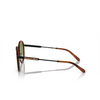 Ralph Lauren THE CLUBMAN Sunglasses 93044E burled wood - product thumbnail 3/4