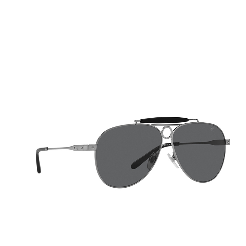 Ralph Lauren THE COUNRTYMAN Sunglasses 9002B1 semi matte black - 2/4