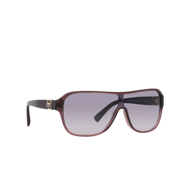 Lunettes de soleil Ralph Lauren THE DILLION 605279 transparent violet - Vue trois quarts