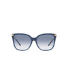 Ralph Lauren THE JACQUIE Sunglasses 537719 shiny navy opaline blue - product thumbnail 1/4