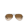 Ray-Ban AVIATOR LARGE METAL Sunglasses 002/51 black - product thumbnail 1/4