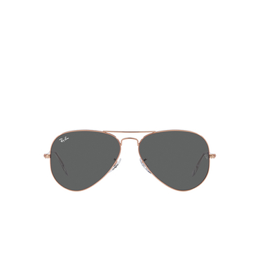 Ray-Ban AVIATOR LARGE METAL Sunglasses 9202B1 rose gold - front view