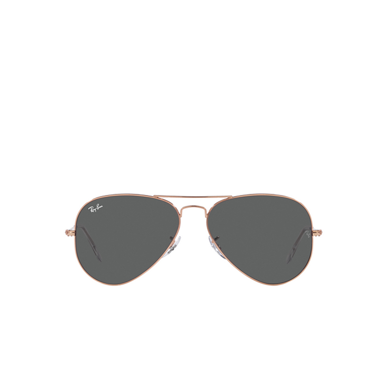 Ray-Ban AVIATOR LARGE METAL Sunglasses 9202B1 rose gold - 1/4