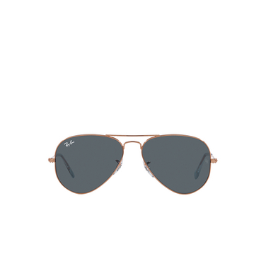 Ray-Ban AVIATOR LARGE METAL Sunglasses 9202R5 rose gold - front view