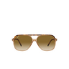 Gafas de sol Ray-Ban BILL 129251 havana on transparent brown - Miniatura del producto 1/4