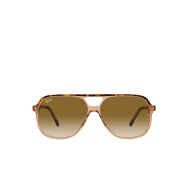 Ray-Ban BILL Sunglasses 129251 havana on transparent brown - front view