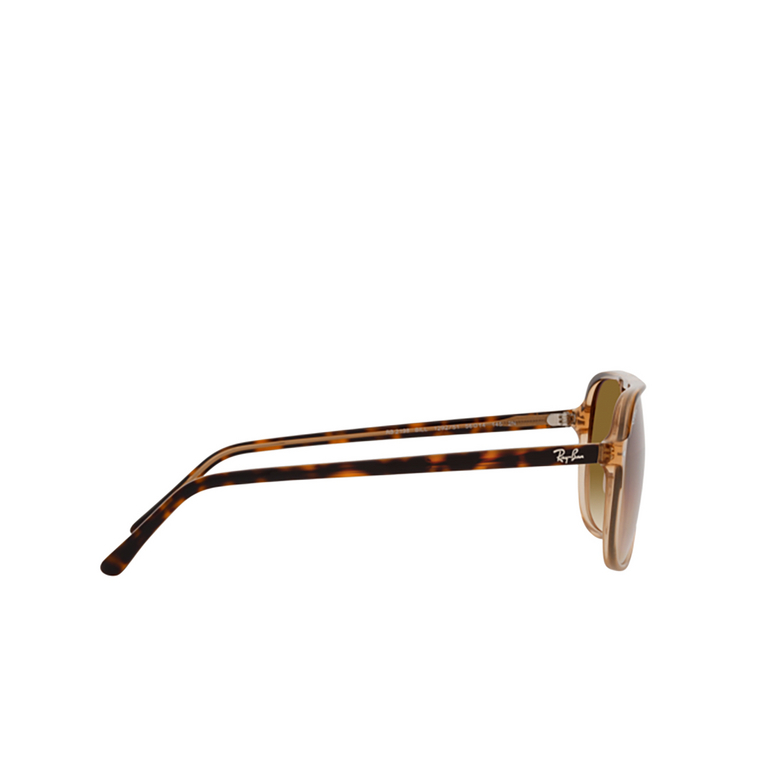 Ray-Ban BILL Sunglasses 129251 havana on transparent brown - 3/4